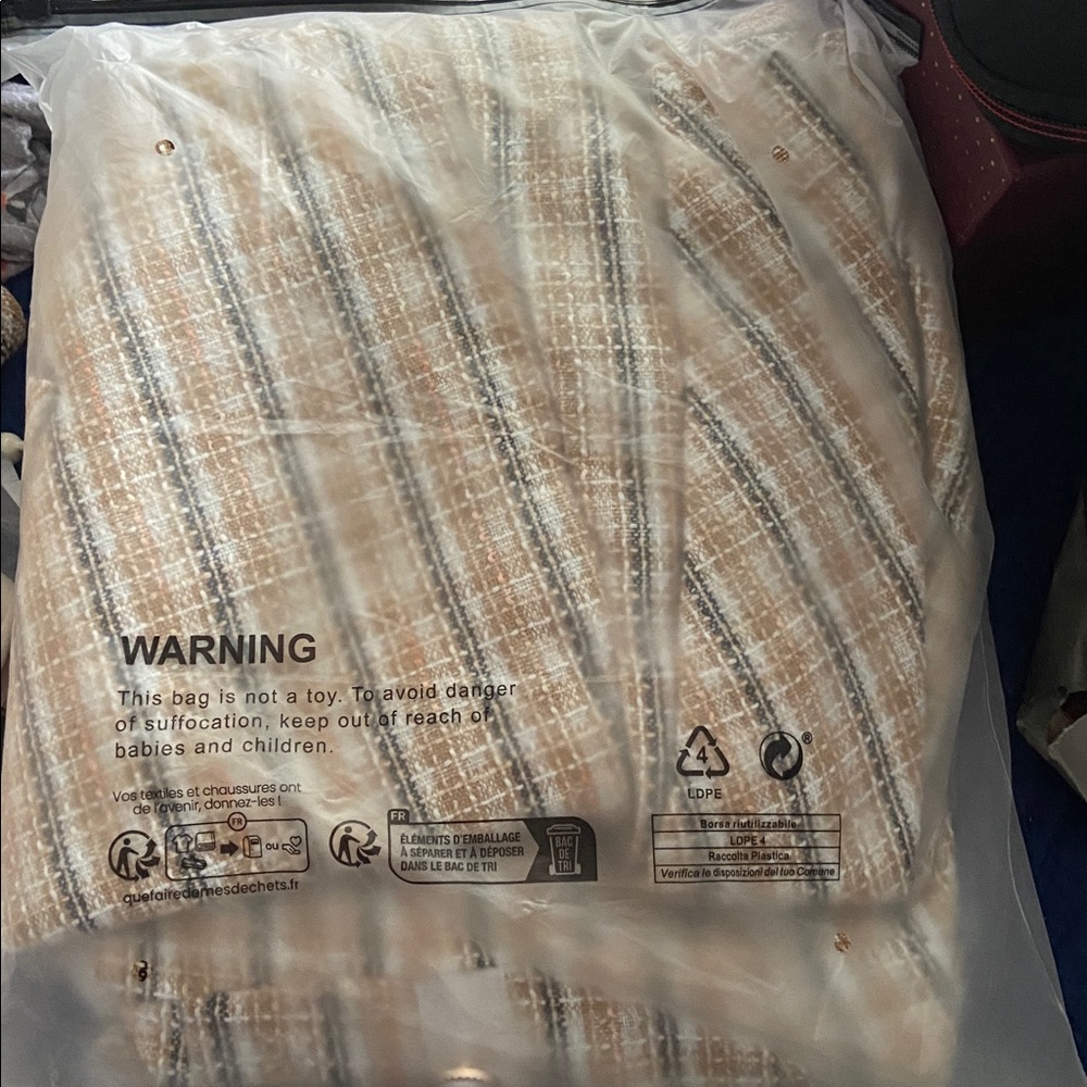 ✨ Elegant Patchwork Tweed Midi Dress – Size M - Picture 10 of 10